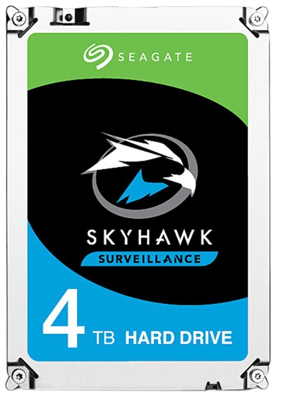Seagate ST4000VX005 HDD 4TB SATA 7.2k SkyHawk Surveillance 3.5", 6Gb/s 64M Cache. - Image 2