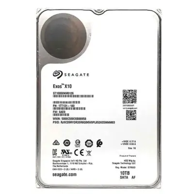 Seagate Exos X10 ST10000NM0126 10TB 7.2K RPM SATA 6Gb/s 512e 256MB 3.5" Hard Drive wholesale