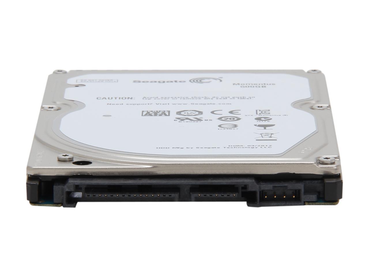 Seagate Momentus 7200.4 ST9500423AS 500GB 7200 RPM 16MB Cache SATA 3.0Gb/s 2.5" Internal Notebook Hard Drive Bare Drive - Image 3