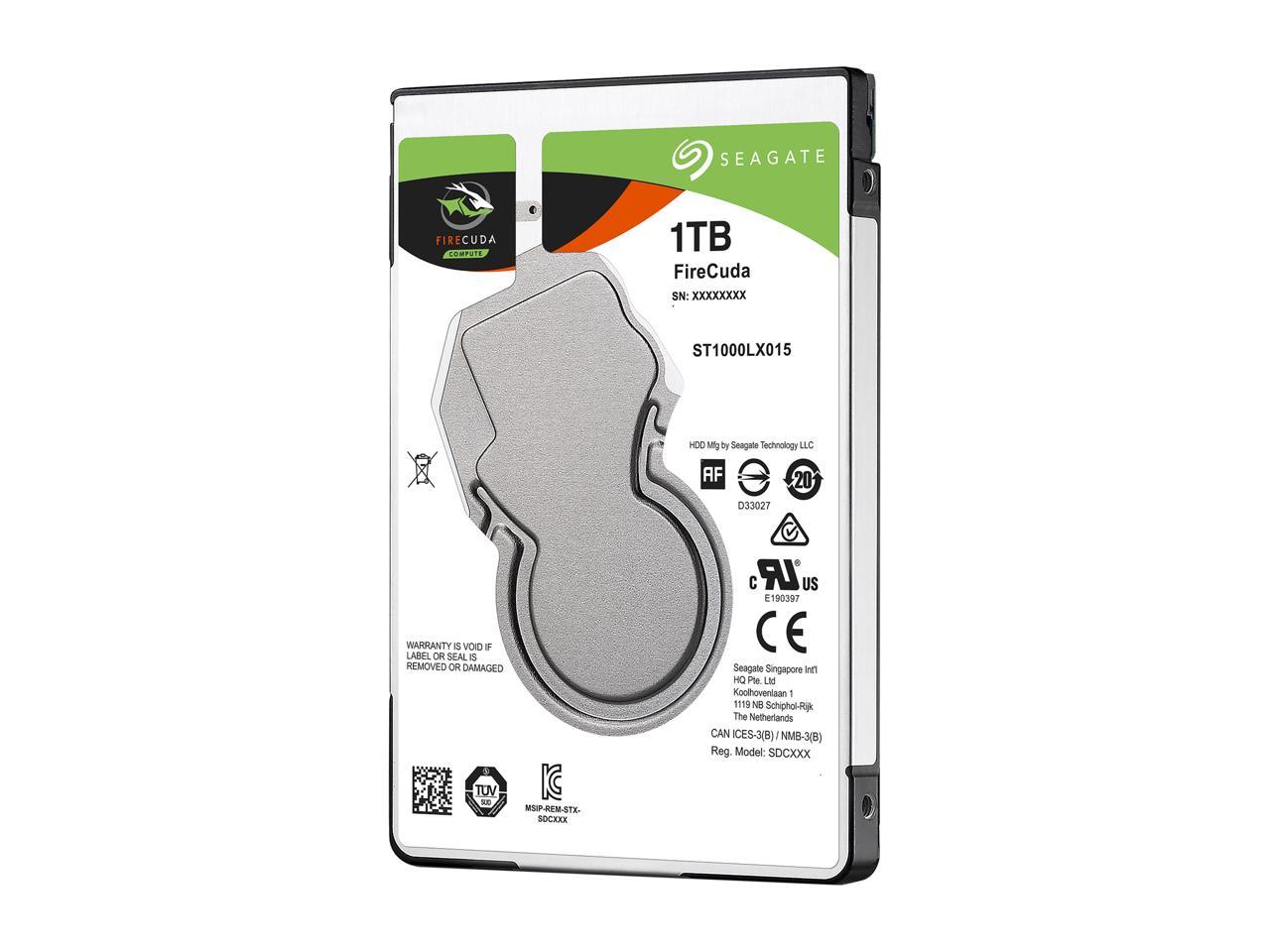 Seagate FireCuda Gaming SSHD 1TB SATA 6.0Gb/s 2.5" Notebooks / Laptops InternalHard Drive ST1000LX015 - Image 3