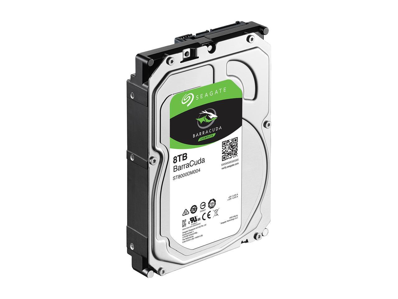 Seagate BarraCuda ST8000DM004 8TB 5400 RPM 256MB Cache SATA 6.0Gb/s 3.5" Internal Hard Drive Bare Drive - Image 4