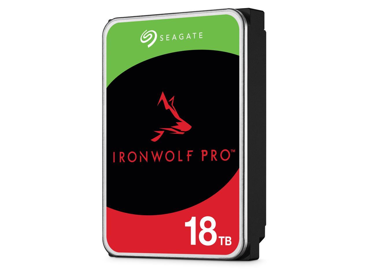Seagate IronWolf Pro 18TB NAS Hard Drive 7200 RPM 256MB Cache CMR SATA 6.0Gb/s 3.5" Internal HDD ST18000NE000 - Image 2