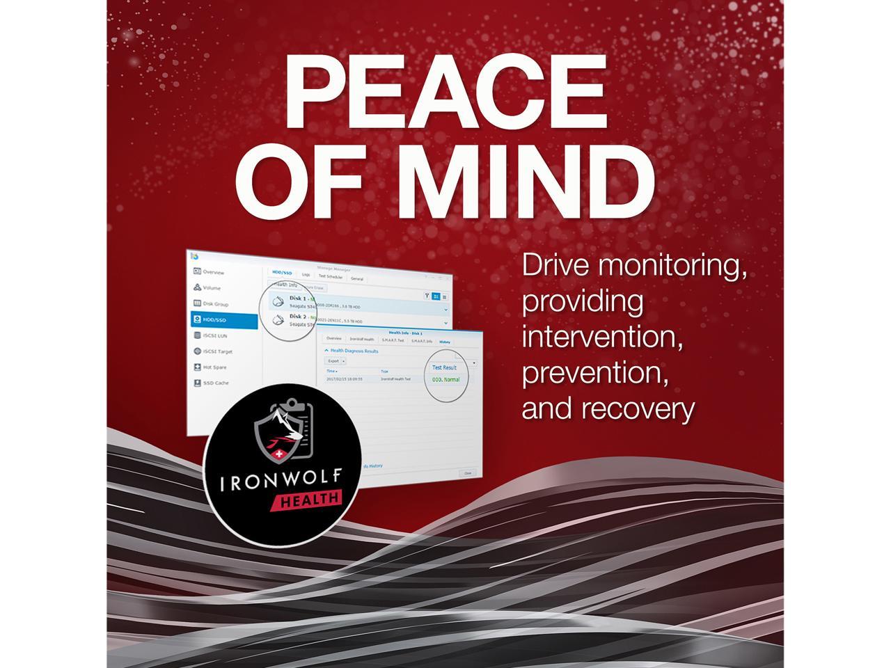 Seagate IronWolf Pro 18TB NAS Hard Drive 7200 RPM 256MB Cache CMR SATA 6.0Gb/s 3.5" Internal HDD ST18000NE000 - Image 7