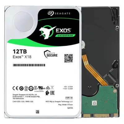 Seagate Exos X18 ST12000NM004J 12TB 7200 RPM 256MB Cache SAS 12Gb/s 3.5" Hard Drives wholesale Seagate Exos X18 ST12000NM004J 12TB 7200 RPM 256MB Cache SAS 12Gb/s 3.5" Hard Drives wholesale