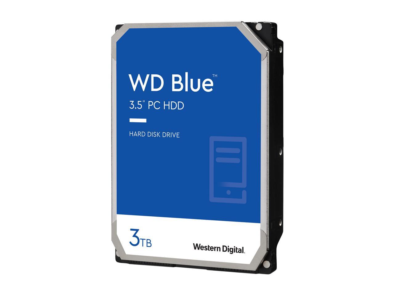 WD Blue 3TB Desktop Hard Disk Drive - 5400 RPM SATA 6Gb/s 256MB Cache 3.5 Inch - WD30EZAX - Image 2