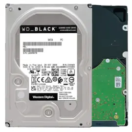 WD_Black 6TB Gaming Performance Internal Hard Drive HDD - 7200 RPM, 128 MB Cache, SATA Gb/s, 3.5" - WD6004FZWX