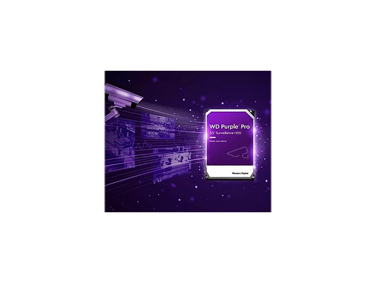 WD WD8001PURP-20PK 8TB 7200 RPM 256MB Cache SATA 6.0Gb/s 3.5" Internal Hard Drive 20 Pack - Image 2