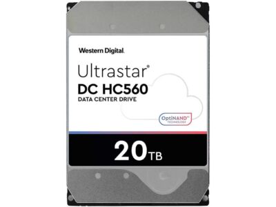 WD Ultrastar DC HC560 0F38785 20TB Hard Drive 512MB Cache 7200 RPM SATA 6.0Gb/s 512E SE NP3 3.5" Internal HDD (WUH722020BLE6L4) - OEM wholesale