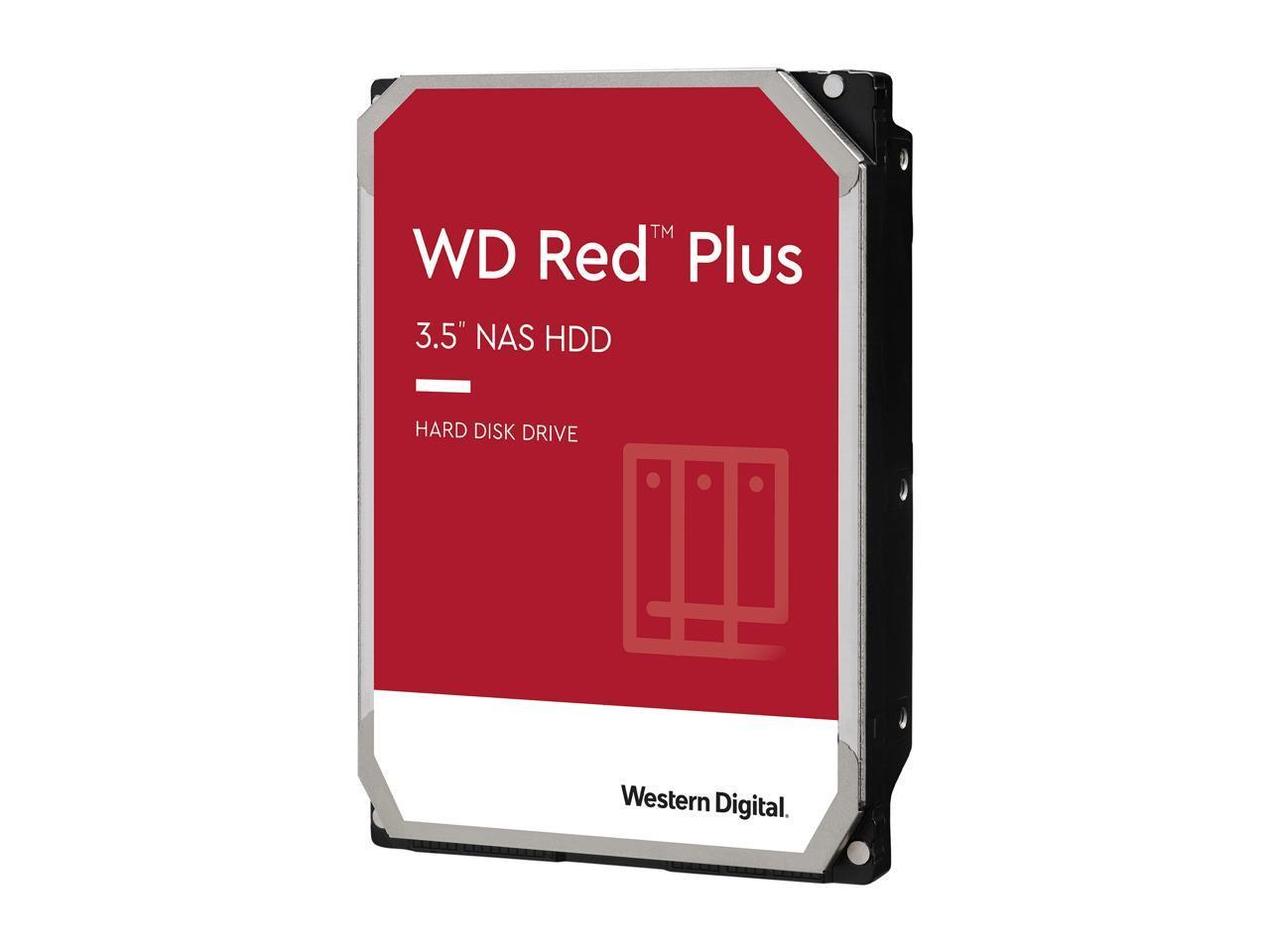 WD Red Plus WD60EFPX 6TB 5400 RPM 256MB Cache SATA 6.0Gb/s 3.5" Hard Drives - Image 2