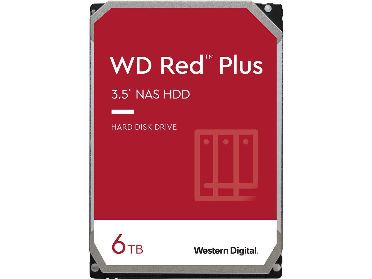 WD Red Plus WD60EFPX 6TB 5400 RPM 256MB Cache SATA 6.0Gb/s 3.5" Hard Drives - Image 6