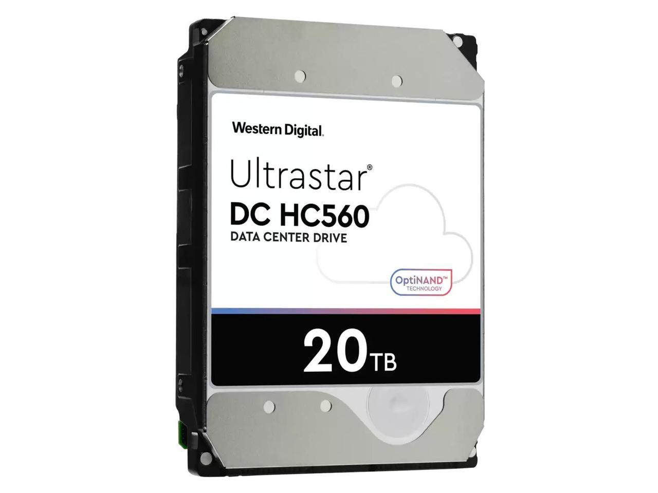 Western Digital Ultrastar DC HC560 WUH722020BL5204 20 TB Hard Drive - 3.5" Internal - SAS (12Gb/s SAS) 0F38652 - Image 2