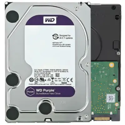 WD Purple 4TB Surveillance Hard Disk Drive - 5400 RPM Class SATA 6Gb/s 64MB Cache 3.5 Inch WD40PURX wholesale