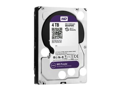 WD Purple 4TB Surveillance Hard Disk Drive - 5400 RPM Class SATA 6Gb/s 64MB Cache 3.5 Inch WD40PURX wholesale