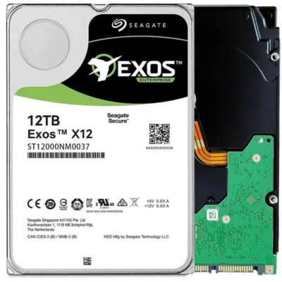 Seagate Exos X12 12TB SAS 3.5" 256MB ST12000NM0037 HDD Hard Disk Drive wholesale Seagate Exos X12 12TB SAS 3.5" 256MB ST12000NM0037 HDD Hard Disk Drive wholesale