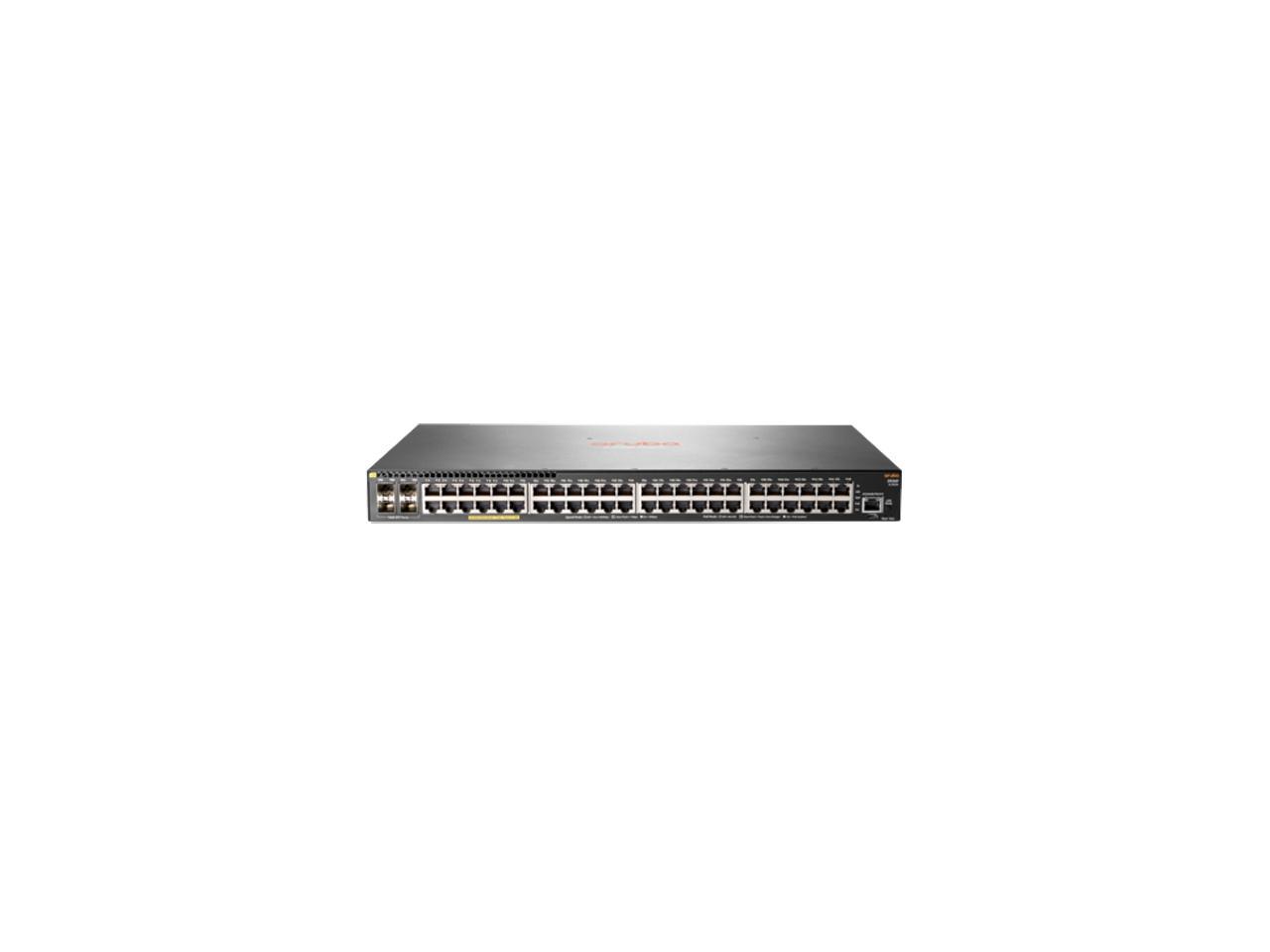HPE Aruba JL262A#ABA 2930F 48G PoE+ 4 SFP Switch - Image 2