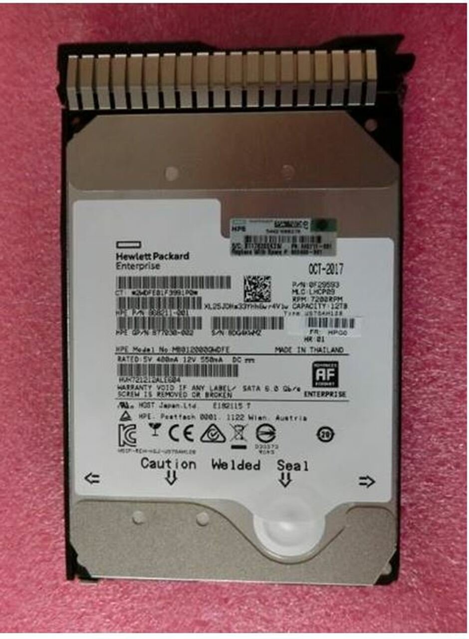 HPE 12TB 3.5" 881785-B21 HDD Hard Disk Drive - Image 3