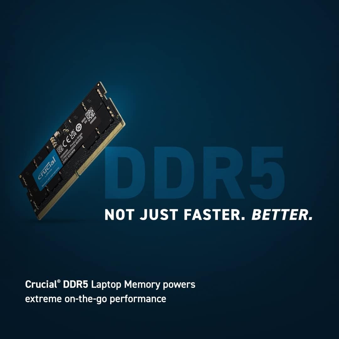 Crucial 8GB DDR5 4800 (PC4 38400) Laptop Memory Model CT8G48C40S5 - Image 11