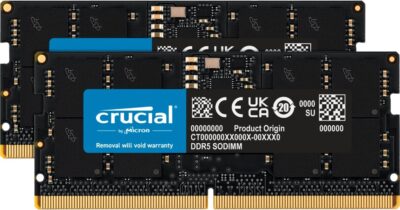 Crucial 8GB DDR5 4800 (PC4 38400) Laptop Memory Model CT8G48C40S5 wholesale