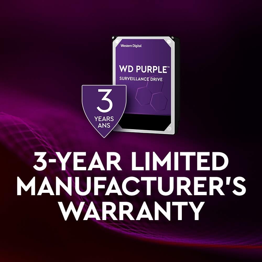 WD Purple WD101PURZ 10TB 7200 RPM 256MB Cache SATA 6.0Gb/s 3.5" Internal Hard Drive Bare Drive - Image 6