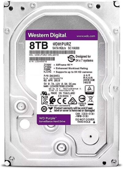 WD Purple WD101PURZ 10TB 7200 RPM 256MB Cache SATA 6.0Gb/s 3.5" Internal Hard Drive Bare Drive wholesale WD Purple WD101PURZ 10TB 7200 RPM 256MB Cache SATA 6.0Gb/s 3.5" Internal Hard Drive Bare Drive wholesale