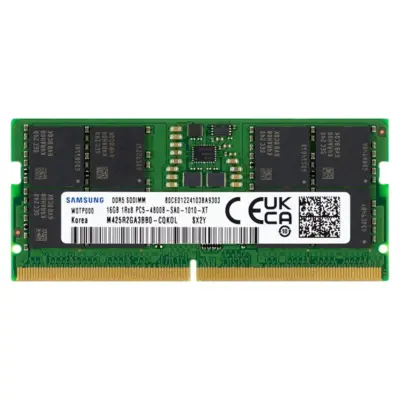 Samsung 16GB DDR5 4800MHz PC5-38400 CL40 SODIMM 1Rx8 1.1V Non-ECC 262-Pin SO-DIMM Laptop RAM Memory M425R2GA3BB0-CQK wholesale Samsung 16GB DDR5 4800MHz PC5-38400 CL40 SODIMM 1Rx8 1.1V Non-ECC 262-Pin SO-DIMM Laptop RAM Memory M425R2GA3BB0-CQK wholesale