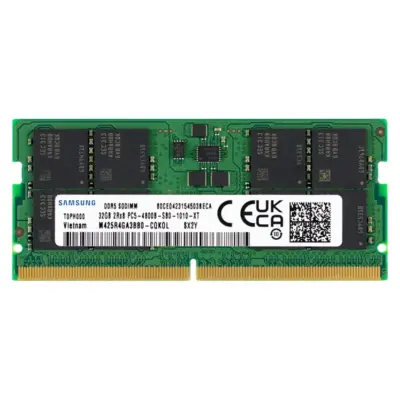 Samsung 32GB DDR5 4800MHz PC5-38400 CL40 SODIMM 2Rx8 Dual Rank 1.1V 262-Pin Laptop RAM Memory M425R4GA3BB0-CQK wholesale