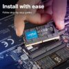 Crucial RAM 16GB DDR5 5600MHz (or 5200MHz or 4800MHz) Laptop Memory CT16G56C46S5 wholesale Crucial RAM 16GB DDR5 5600MHz (or 5200MHz or 4800MHz) Laptop Memory CT16G56C46S5 wholesale