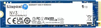 Kingston NV3 1TB M.2 2280 NVMe SSD | PCIe 4.0 Gen 4x4 | Up to 6000 MB/s | SNV3S/1000G wholesale Kingston NV3 1TB M.2 2280 NVMe SSD | PCIe 4.0 Gen 4x4 | Up to 6000 MB/s | SNV3S/1000G wholesale