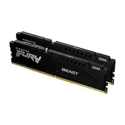 Kingston FURY Beast 32GB (2 x 16GB) 288-Pin PC RAM DDR5 5200 (PC5 41600) Desktop Memory Model KF552C40BBK2-32 wholesale Kingston FURY Beast 32GB (2 x 16GB) 288-Pin PC RAM DDR5 5200 (PC5 41600) Desktop Memory Model KF552C40BBK2-32 wholesale