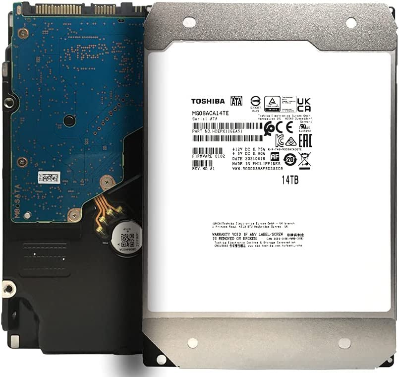 Toshiba 14TB Enterprise HDD SATA 6.0Gb/s 512e 7200 RPM 512MB Cache 3.5" Internal Hard Drive MG08ACA14TE - Image 3