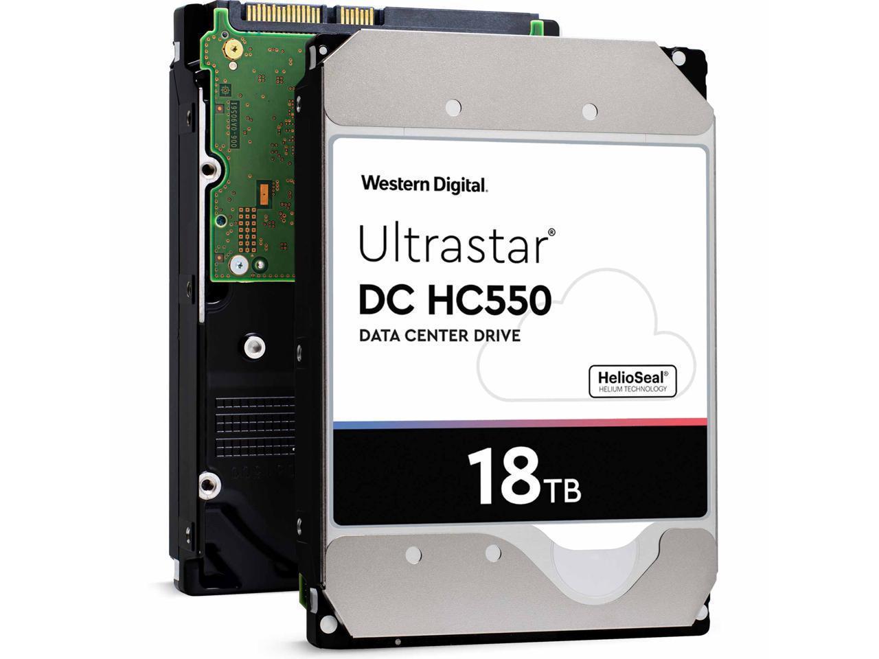 WD Ultrastar DC HC550 18TB Hard Drive 3.5" Internal 512MB SATA 7200 RPM 512E SE NP3 DC HC550 0F38459 (WUH721818ALE6L4) - Image 16