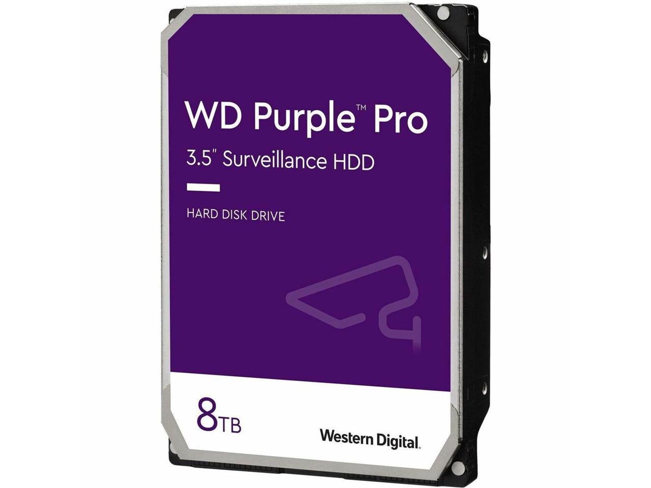 WD Purple Pro WD8002PURP 8TB 7200 RPM 256MB Cache SATA 6.0Gb/s 3.5" Hard Drives Bare Drive - Image 2