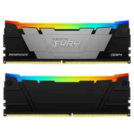 Kingston Fury Renegade RGB 3600 32GB (2x16GB) 3600MT/s DDR4 CL16 DIMM (Kit of 2) 1Gx8 Desktop Gaming Memory - KF436C16RB12AK2/32