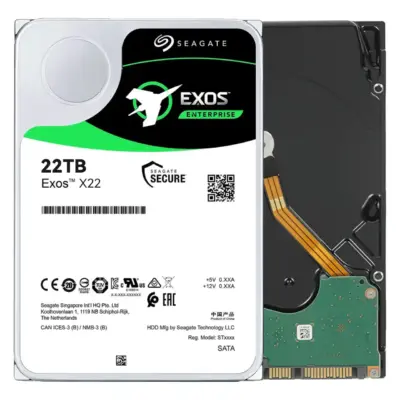 Seagate Exos ST22000NM000E 22 TB Hard Drive - Internal - SAS - 512e/4Kn Format wholesale