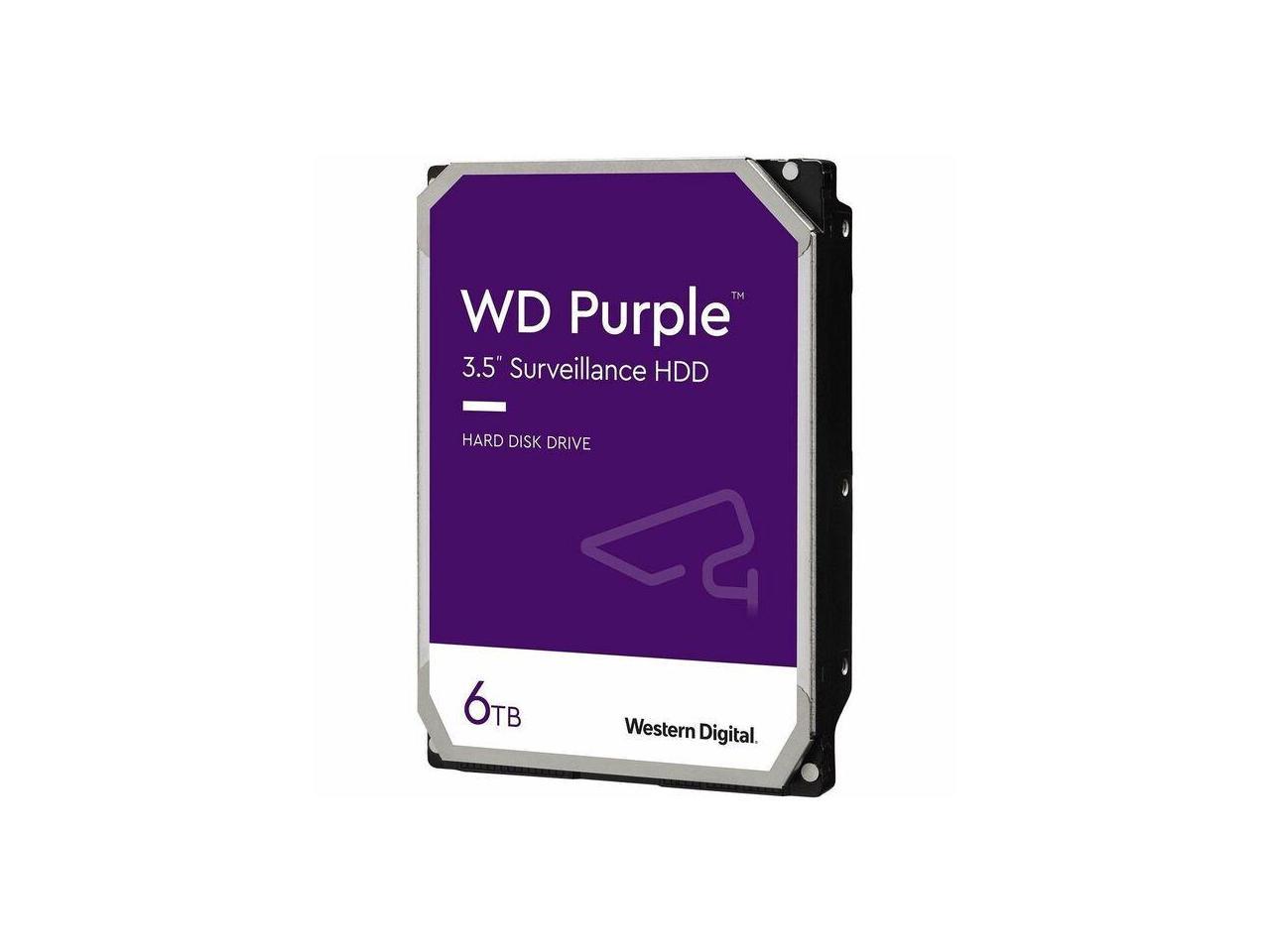 Western Digital Purple Surveillance 3.5-inch 5400rpm SATA Internal Hard Drive 6TB (WD64PURZ) - Image 6