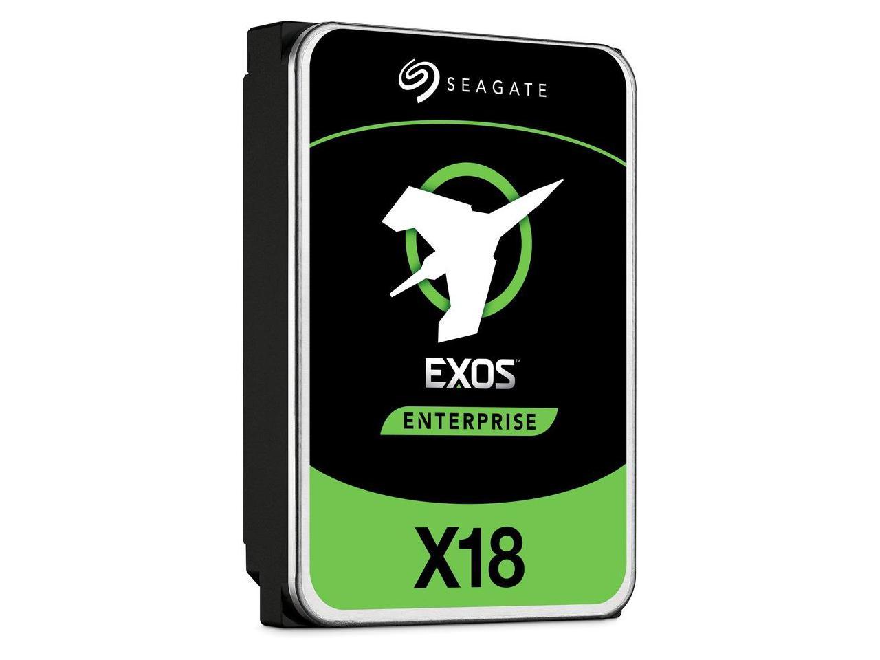 Seagate Exos X18 ST14000NM001J 14TB 7200 RPM 256MB Cache SATA 6.0Gb/s 3.5" Internal Hard Drive, SED - Image 3
