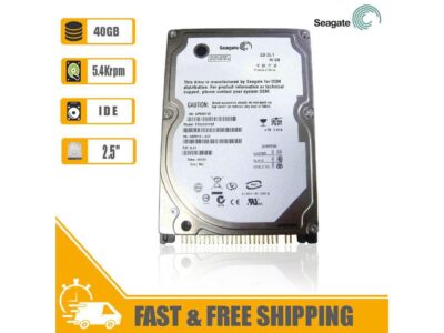 Seagate 2.5" IDE Internal Hard Drive 40GB 5400rpm 2MB Cache 44pin ATA-100 Portable HDD for Laptop or Notebook, ST9402115A wholesale