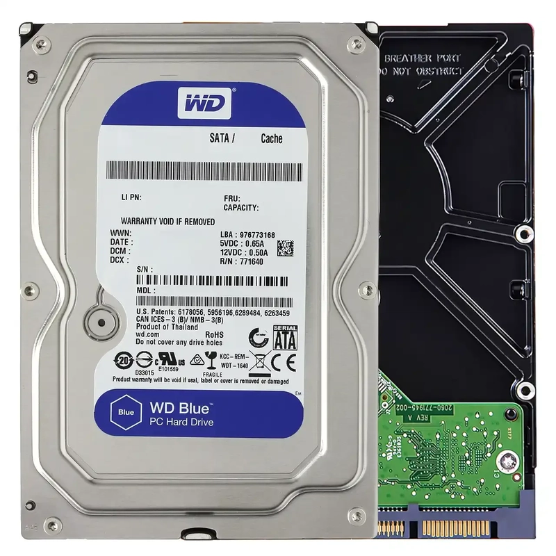 WD Blue 3TB Desktop Hard Disk Drive - 5400 RPM SATA 6Gb/s 256MB Cache 3.5 Inch - WD30EZAX