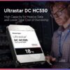 WD Ultrastar DC HC550 18TB Hard Drive 3.5" Internal 512MB SATA 7200 RPM 512E SE NP3 DC HC550 0F38459 (WUH721818ALE6L4) wholesale WD Ultrastar DC HC550 18TB Hard Drive 3.5" Internal 512MB SATA 7200 RPM 512E SE NP3 DC HC550 0F38459 (WUH721818ALE6L4) wholesale