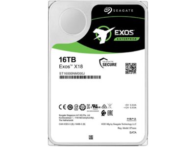 Seagate Exos 16TB (ST16000NM000J) Enterprise HDD X18 SATA 6Gb/s 512e/4Kn 7200 RPM 256MB Cache 3.5" Internal Hard Drive wholesale