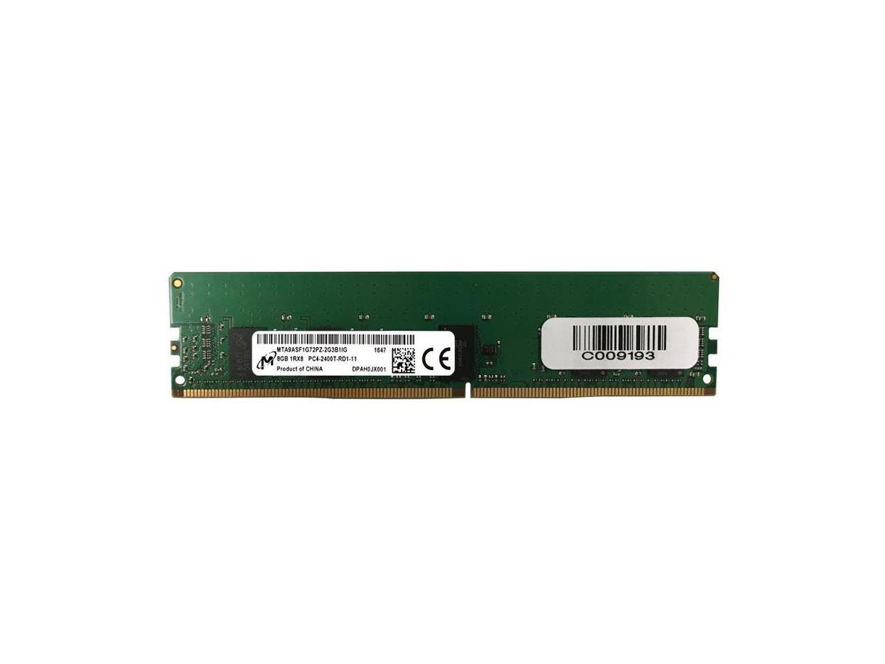 Micron MTA9ASF1G72PZ-2G3B1 8GB DDR4-2400 ECC REG Server Memory - Image 3