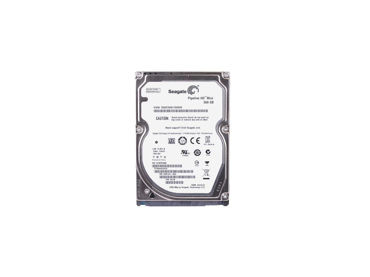 Seagate ST9500323CS 500GB 5400 RPM 8MB Cache SATA 3.0Gb/s 2.5" Internal Notebook Hard Drive Bare Drive - Image 2