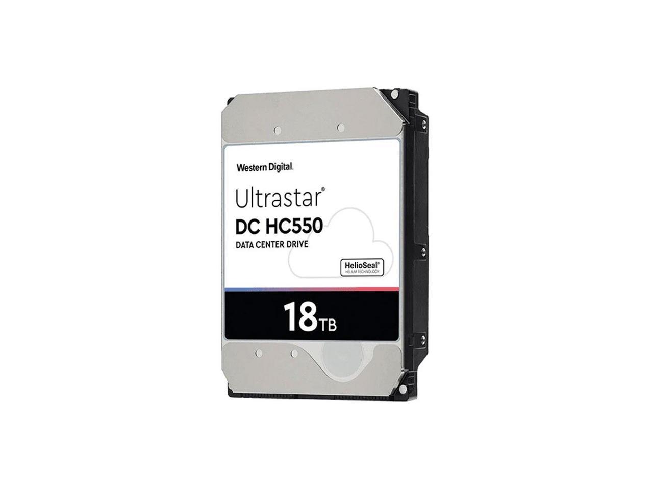 WD Ultrastar DC HC550 18TB Hard Drive 3.5" Internal 512MB SATA 7200 RPM 512E SE NP3 DC HC550 0F38459 (WUH721818ALE6L4) - Image 8