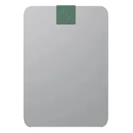 seagate ultra touch hdd 4tb external hard drive - 15mm, pebble grey, post-consumer recycled material, 6mo dropbox and mylio, rescue services (stma4000400)