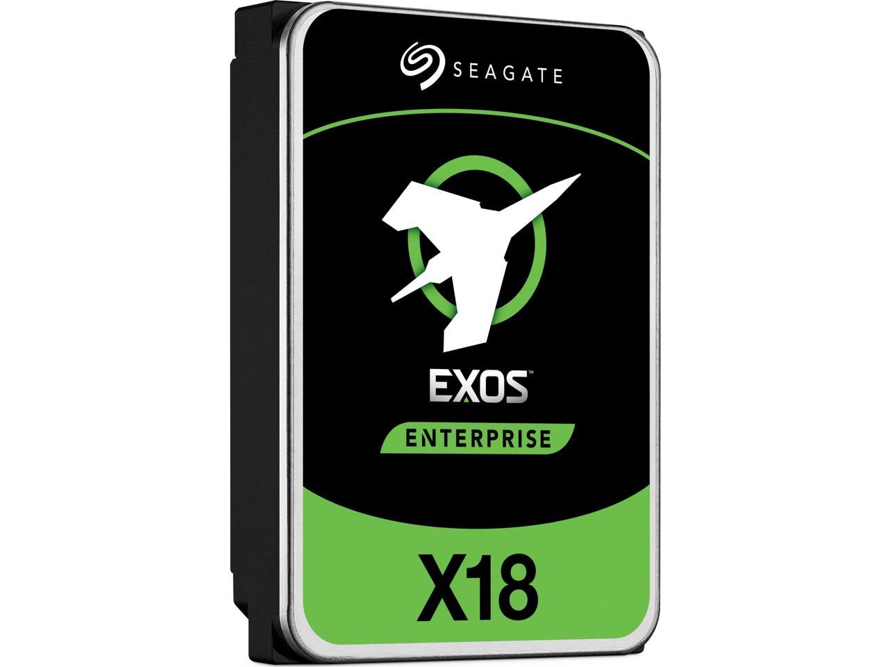 Seagate Exos X18 ST16000NM001J 16 TB Hard Drive - Internal - SATA (SATA/600) - Video Surveillance System, Storage System Device Supported - 7200rpm - Image 6