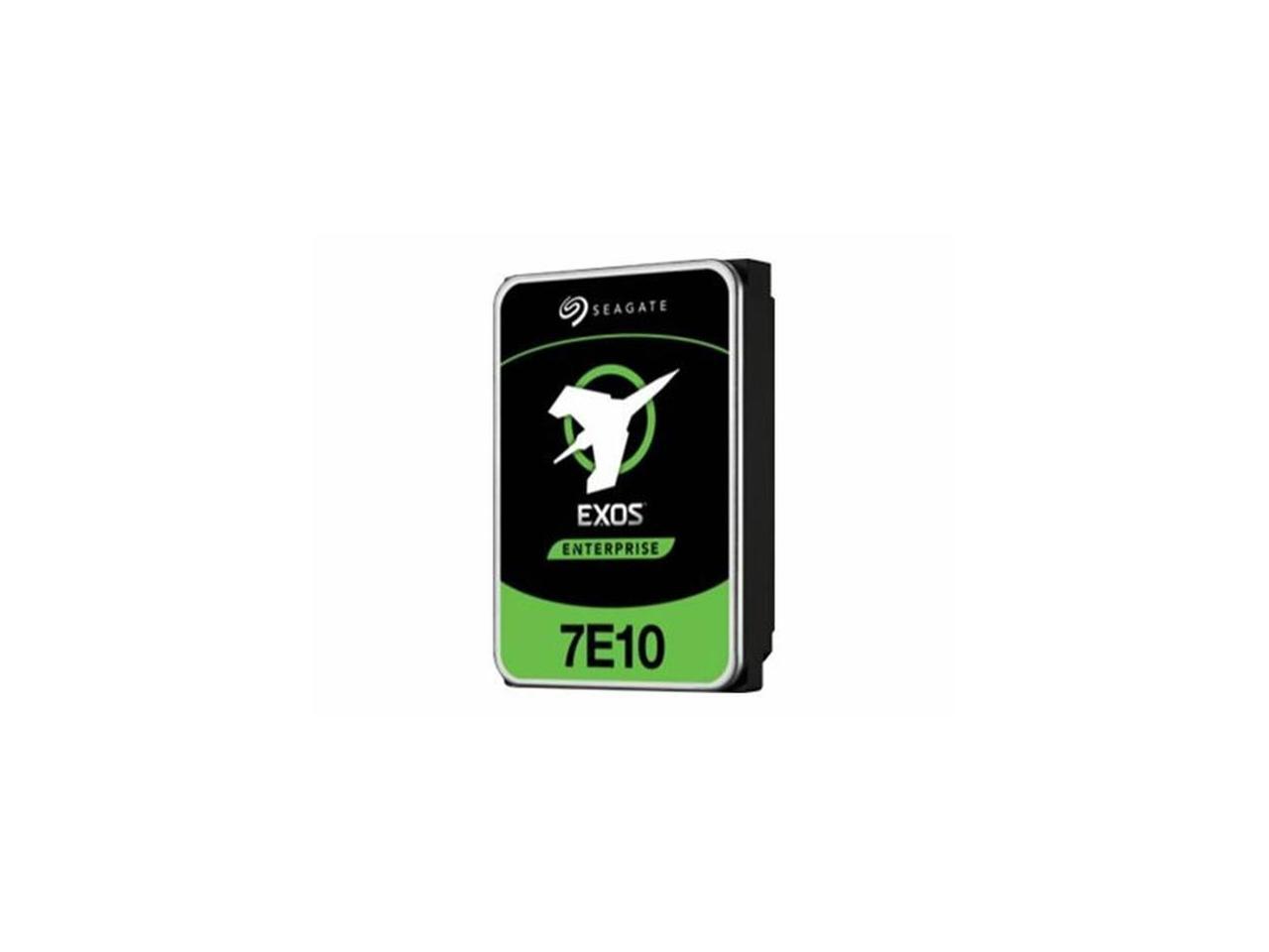 Seagate Exos 7E10 Hard drive - encrypted - 4 TB - internal - SATA 6Gb/s - buffer: 256 MB - Self-Encrypting Drive (SED) ST4000NM026B - Image 2