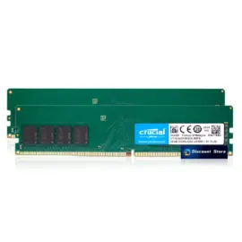 Crucial 32GB(2X16GB) 288-pin DDR4-3200MHz PC4-25600 CT16G4DFS832A.M8FE UDIMM Desktop Memory