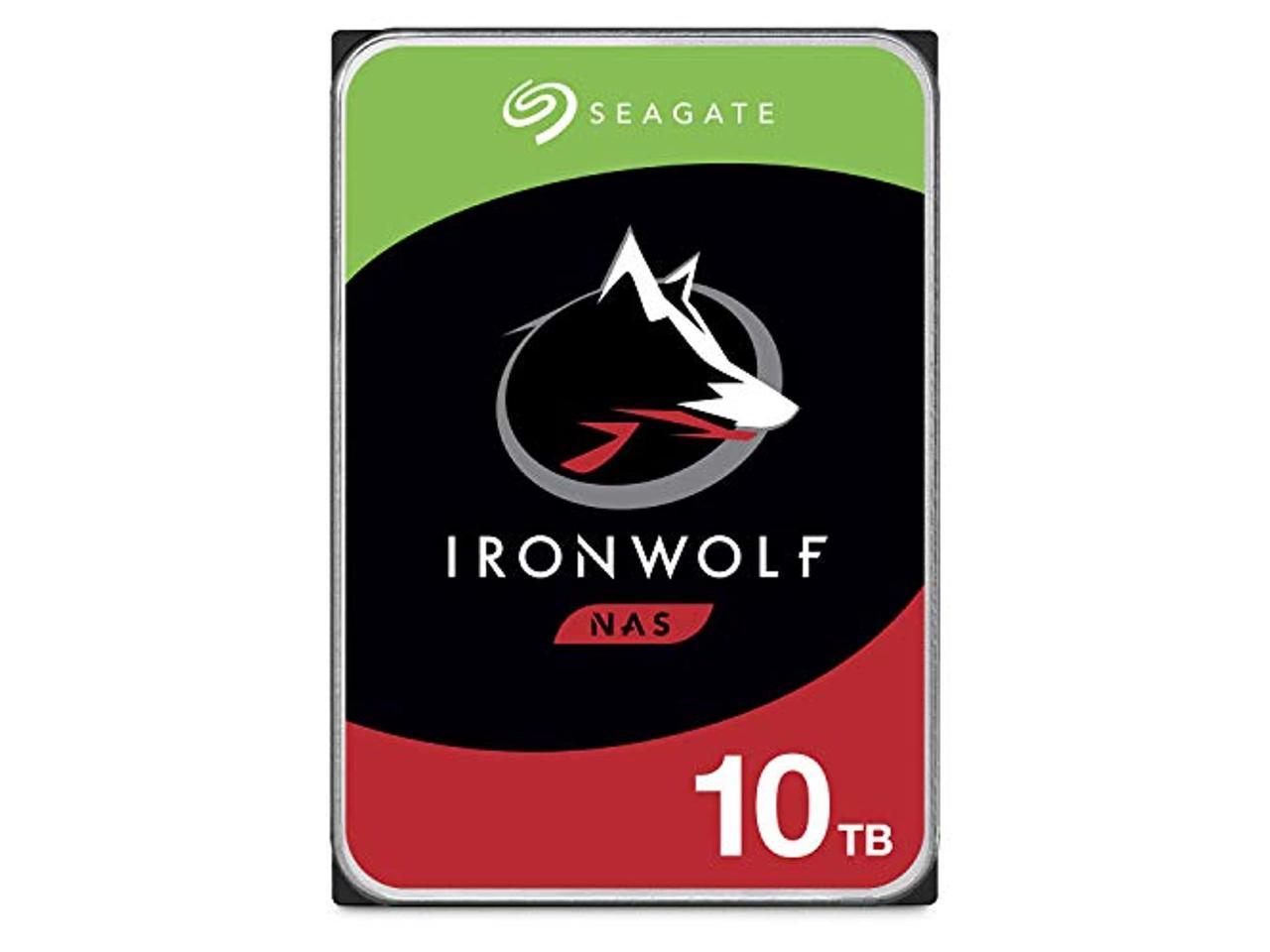 Seagate IronWolf ST10000VN000 10TB 7200 RPM 256MB Cache SATA 6.0Gb/s 3.5" Hard Drives Bare Drive - Image 2