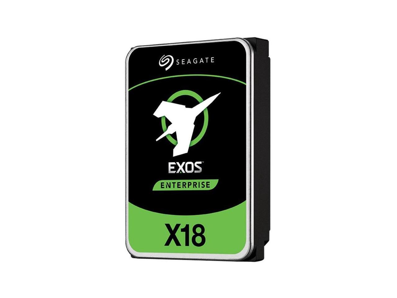 Seagate Exos X18 ST16000NM001J 16 TB Hard Drive - Internal - SATA (SATA/600) - Video Surveillance System, Storage System Device Supported - 7200rpm - Image 3