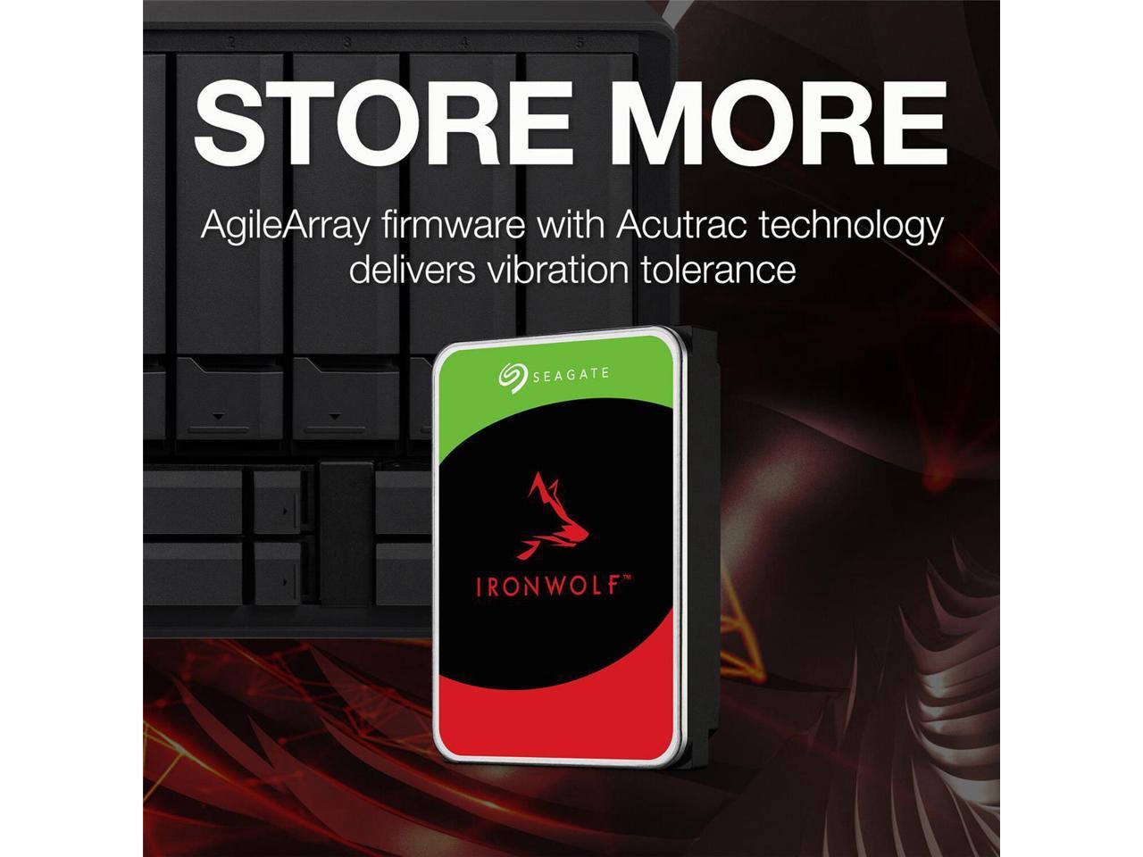 Seagate IronWolf ST10000VN000 10TB 7200 RPM 256MB Cache SATA 6.0Gb/s 3.5" Hard Drives Bare Drive - Image 13